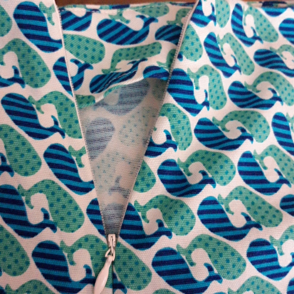 Talbots Women's Size 6 Print A-Line Mini Skirt - Picture 3 of 5